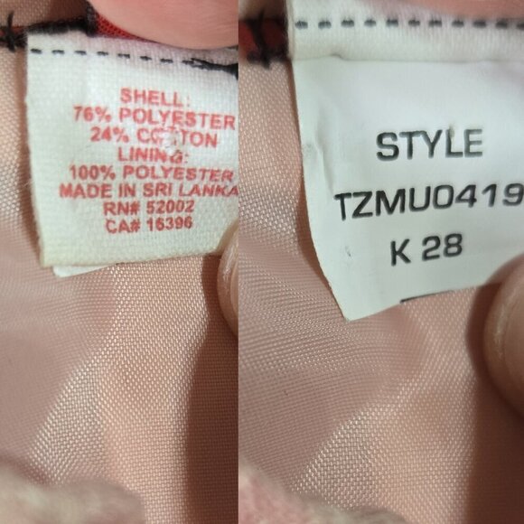 Tapemeasure Anthropologie Pink Paisley Brocade Button-Up Military Jacket - Picture 7 of 10